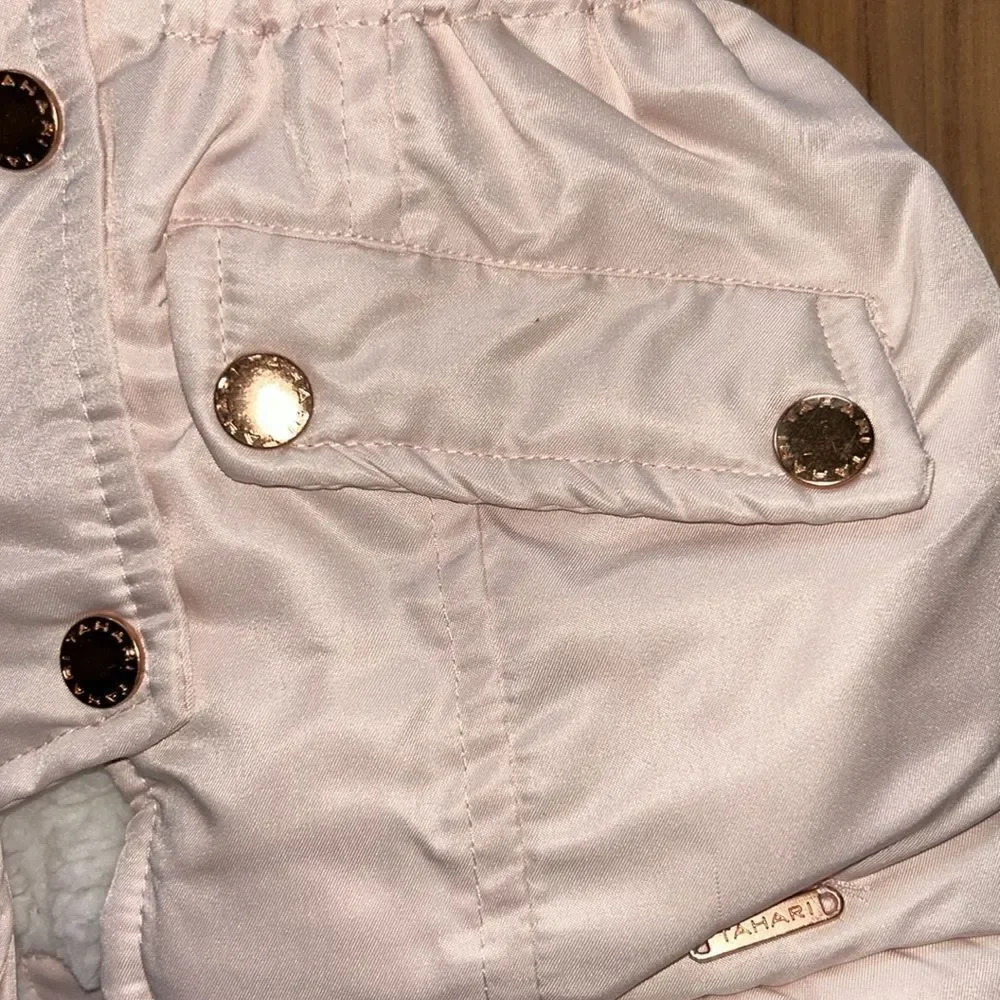 NEW Tahari Girl Light Pink Jacket